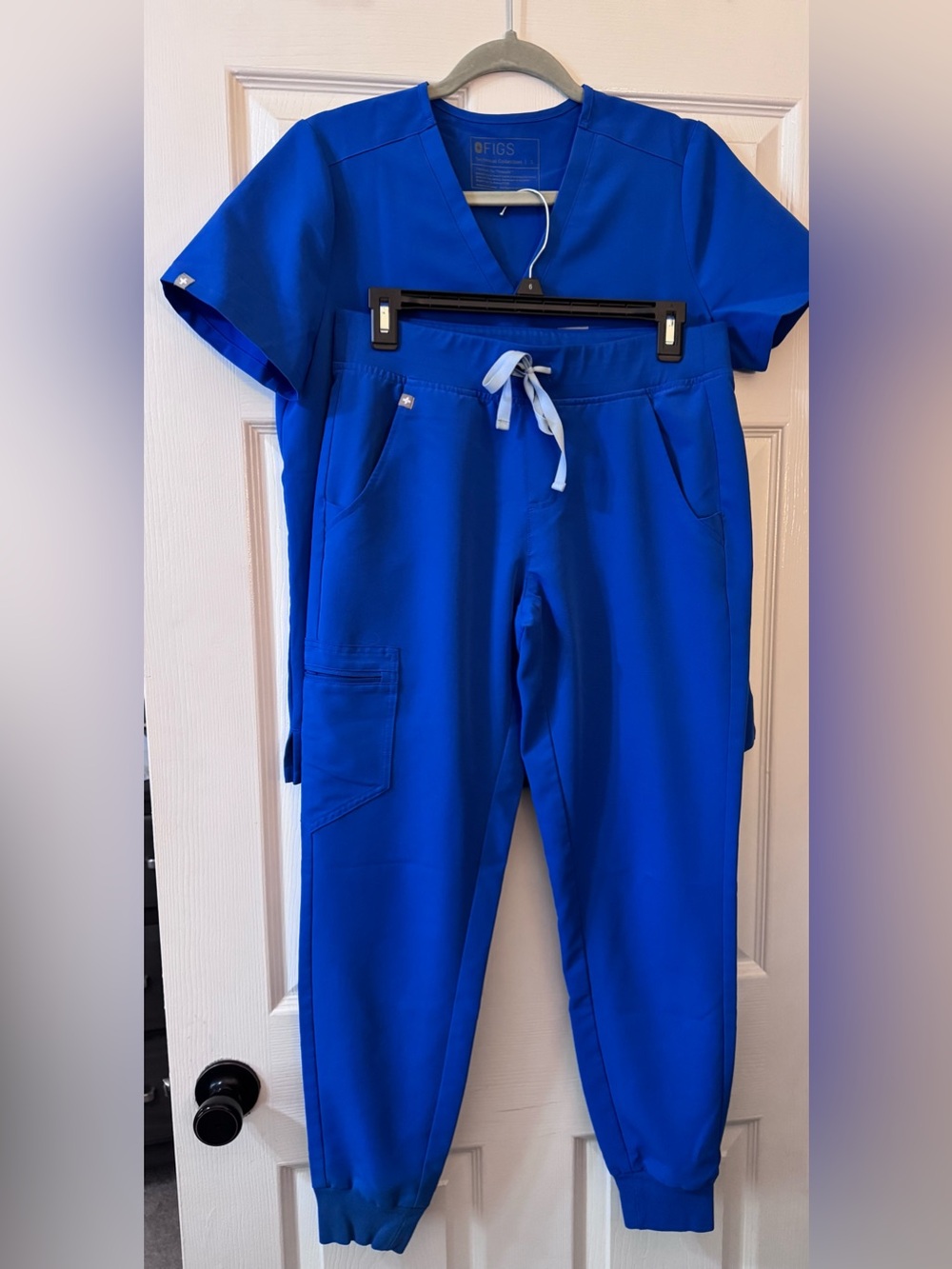 Figs Scrub Set Size Small- Royal Blue